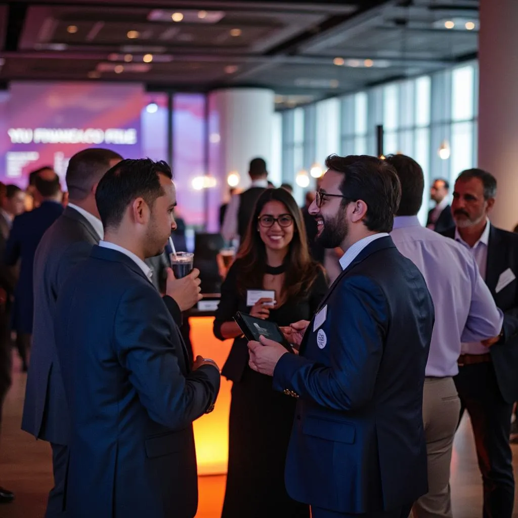 Evento de networking financiero en Bogotá