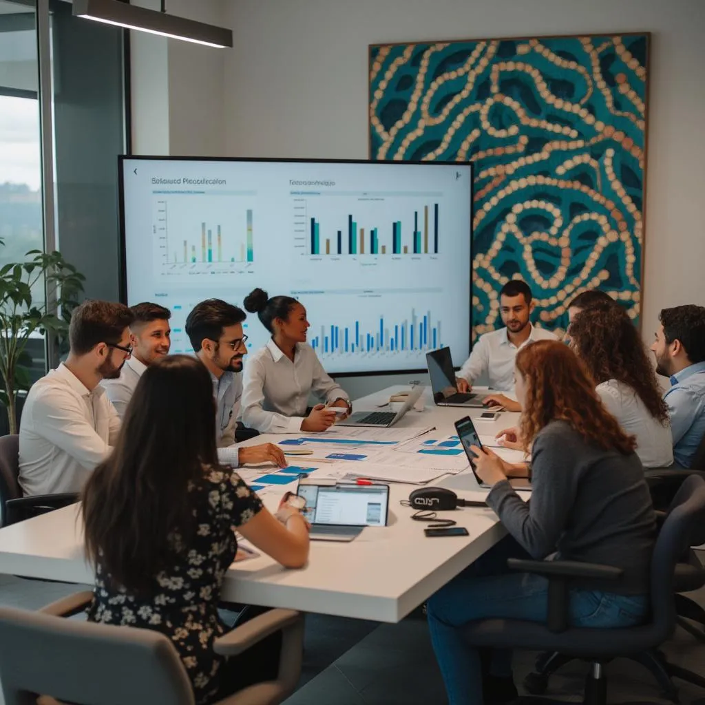 Equipo de Finanzas Colibrí discutiendo estrategias financieras en Colombia